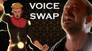 Powerplex and Jesse Pinkman Voice Swap #invincible #breakingbad #primevideo #aaronpaul