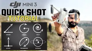 Учебное пособие по быстрой съемке DJI Mini 3 Pro на хинди | Разблокируйте режим быстрой съемки на...