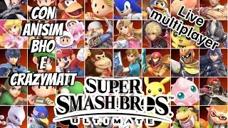 Super Smash Bros Ultimate - 4 schiaffi in compagnia - Live Multiplayer