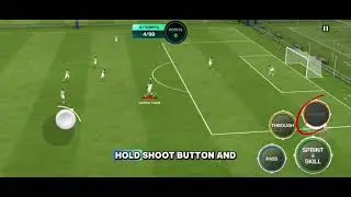 Curve shot fc mobile easy tutorial #fcmobile #shorts #foryou