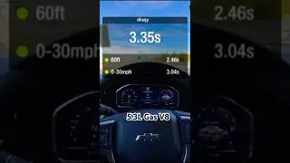 Chevy Silverado: 5.3L Gas V8 VS 3.0L Diesel Duramax 0-60 Comparison