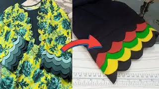 Statement sleeves for Summer  cutting and stitching #modernsleeves #design