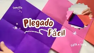 Aprende a hacer un Plegado F&aacute;cil Y Creativo @ivi_crea