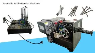 High Speed Nail Making Machines #nailmakingmachine