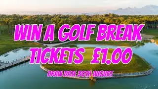 Win a Golf Break for &pound;1.00  #golf #automobile #fun #competition