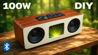 Как сделать дома миниатюрную мощную Bluetooth-колонку (Speaker Kaise Banaye)