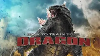 Que pasaría si godzilla llegara al mundo de como entrenar a tu dragón prólogo