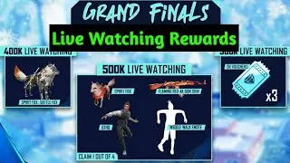 Pro league Live watching rewards | Free redeem code rewards in free fire | How to get free redeem co