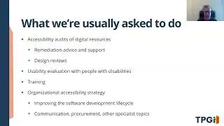 International Panel 2: Digital Accessibility Education: Research into Practice