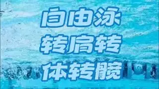 自由泳转肩转体转髋讲解。 游泳技术 创作者中心 创作灵感 自由泳