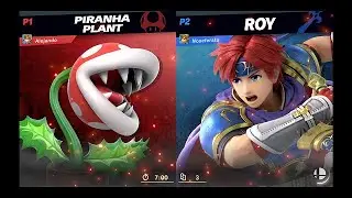 Alejando [Piranha Plant] VS Noseferatu [Roy] Smash Ultimate