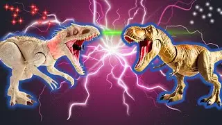 Goldmines Jurassic Dinosaur:Mattel  Carcharodontosaurus, Megaraptor, Ceratosaurus, T-rex, Indoraptor