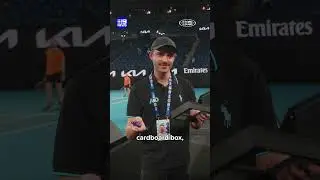 Where do tennis players' signatures go post-match? | 9 News Australia
