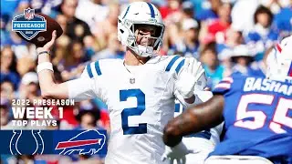 Indianapolis Colts Top Plays vs. Buffalo Bills | NFL 2022 Preseason Week 1