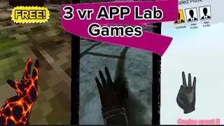 Trying 3 APP Lab games (oculas quest 2)-AJ VR YouTube full video. 👌
