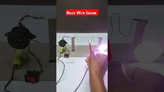 Buzz Wire Game CHALLENGE - Can I Beat the Impossible Level?  &bull; #buzzwiregame #youtubeshorts #buzzer