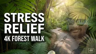Beautiful 4K Forest Walk Through Silver Springs | Stress Relief and Forest Ambience