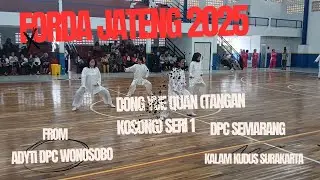 DONG YUE QUAN (TANGAN KOSONG) SERI 1 | FORDA JATENG 2025 SURAKARTA | PERFORMANCE DPC SEMARANG