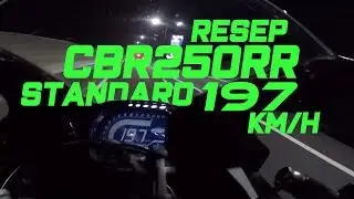 CBR250RR Standard Tembus 197 km/jam!