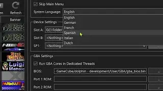 How to Change a Game Language in Dolphin, GameCube, Wii