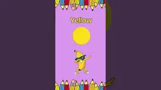 🌈 Learn Colors in English | Learning is Fun for kids #learning #kids #preschool #vocabulary #shorts