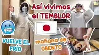 AS&Iacute; NOS FUE CON EL TEMBLOR 😰 + OBENTO PARA EL SR. T 🍱 + Vlog en Jap&oacute;n | Juli