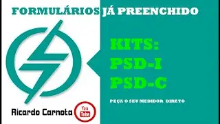 MEDIDORES FORMUL&Aacute;RIO PSD-I/PSD-C J&Aacute; PREENCHIDO