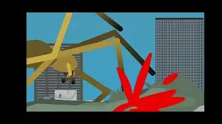 big ass spider vs misty guest 3 !!! stick nodes animation