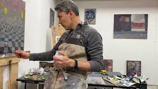 Flowing into the Unknown | Emotional Abstract Painting Process (Relaxing Piano)