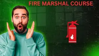 Fire Marshal Course Part 7 &ndash; Fire Extinguishers