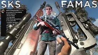 SKS & FAMAS (FR 5.56) Gameplay - Modern Warfare (PS5)