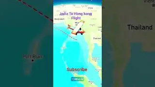 India To Hong kong flight ✈️ 😄// #travel #india #hongkong #flight
