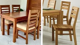 Modern Dining chair design | Chair design ideas | Wooden chair design for Dining Table | Home Decor