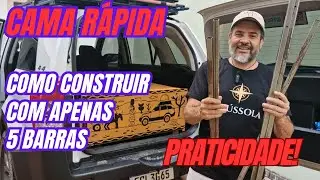 Como construir uma cama na Grand Vitara com 5 barras - T1 EP 18