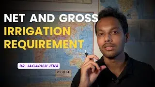 Net irrigation requirement and gross irrigation requirement | NIR vs GIR | Water requirement