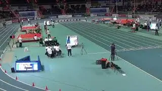 60m final run for M55 in WMACI 2019 Torun, 27.03.2019