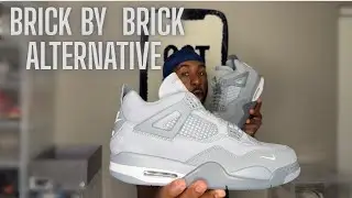 Jordan 4 Brick by Brick Alternative (Gray)