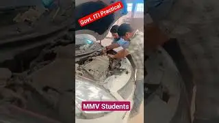 ITI mmv trade Practical 2025 #iti #automobile #iti @madhuban_iti_classes