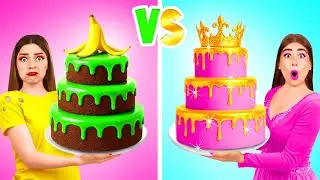 Дорога vs Дешева Прикрась Торт Челендж | Війна Пранків