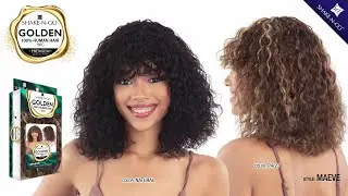 Golden 100% Human Hair Wig - Maeve