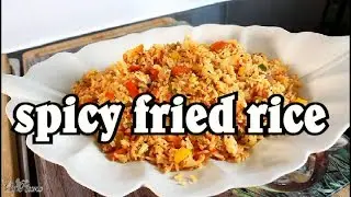 Spicy fried rice with vegetable Spicy Rice | Chef Ricardo Cooking