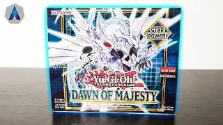 Yu-Gi-Oh! *NEW* STARDUST SUPPORT!!! Dawn of Majesty Booster Box Opening!