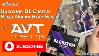 DL Custom Beast Gohan Headsculpt Unboxing Ft. AVTCustoms Dragon Ball Super Super Hero