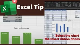 How to create a pivot table and pivot chart in Excel