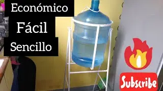 COMO HACER UN PORTA GARRAFÓN DE AGUA /TUTORIAL PASO A PASO HAZLO CONMIGO