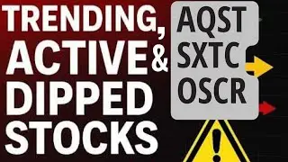 FDA Disappoints AQST as SXTC & OSCR Buzz