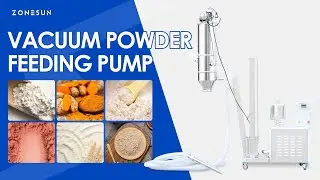 ZONESUN ZS-VFP1 Automatic Powder Vacuum Feeding Pump Material Feeder