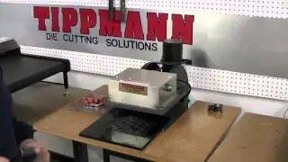Tippmann Clicker 700 die cutting press embossing leather