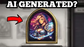 Blizzard caught using AI generated artwork in Hearthstone!?