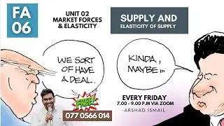 Unit 02 - Focus Area 06 - Supply - Arshad Ismail - AL Economics